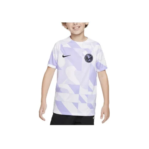 nike T-рубашка Club América ACADEMY Pro Third фиолетовая детская