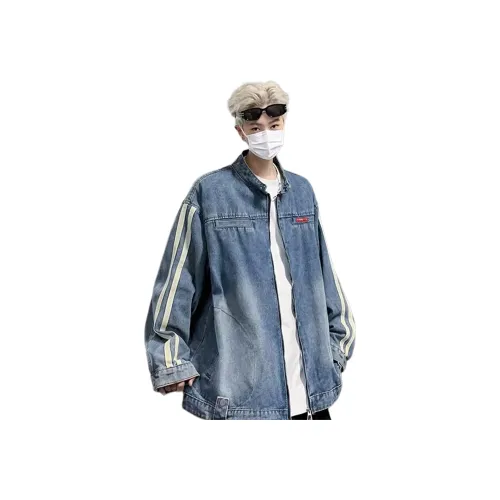 PISYPOX Синий Унисекс Джинсовые куртки