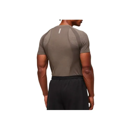 GYMSHARK Хаки Коричневый Мужская T-Рубашка