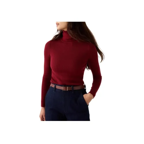 UNIQLO Бордовые Женские Свитеры