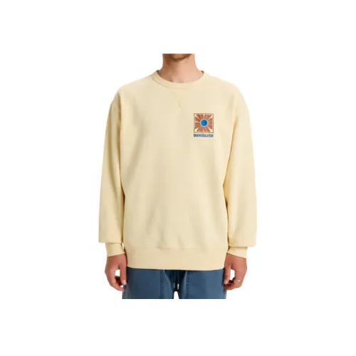 Quiksilver Желтые Мужские Свитшоты