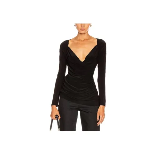 NORMA KAMALI T Рубашка Женская Черная