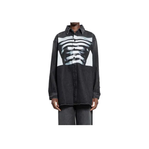 Jean Paul Gaultier Рубашка Женская Черная