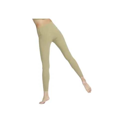 Nike Спортивные брюки Женские Зеленый