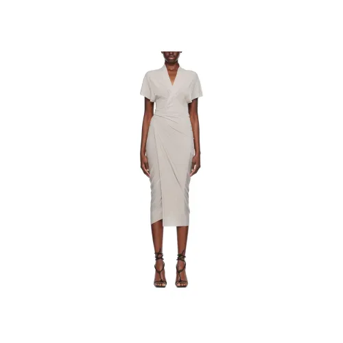 RICK OWENS Pearl Женские Короткие Платья с Рукавами