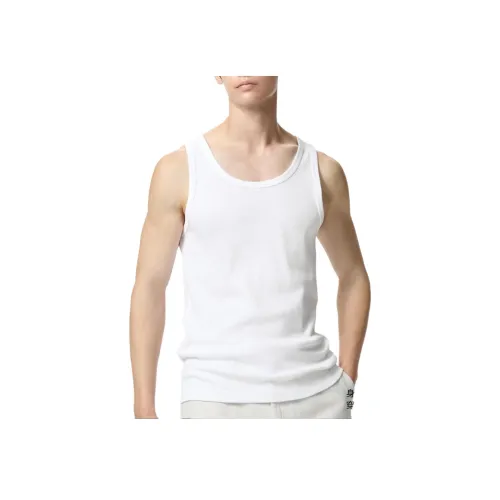 UNIQLO Белые Унисекс Майки
