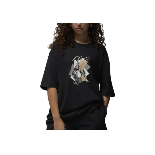 nike Т-рубашка с рукавом женская черная