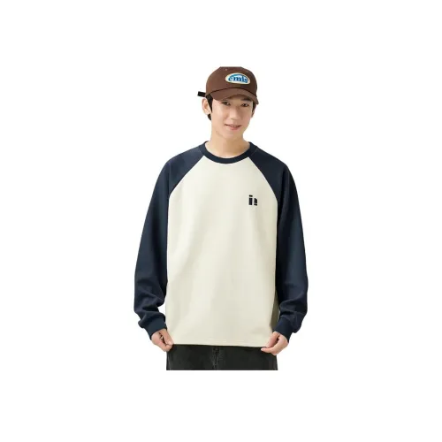 WOOD SOON Круглый вырез Свитшот Модный Бренд Унисекс Базовый слой Для мужчин