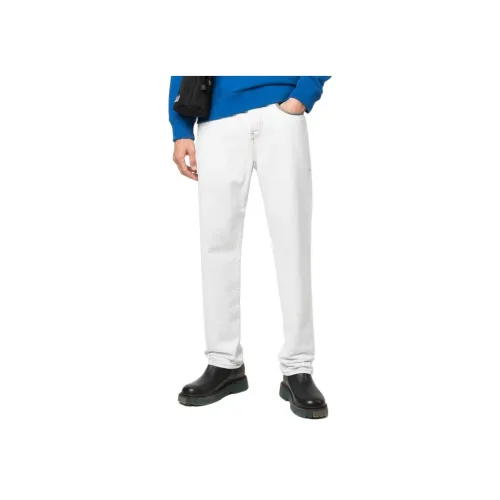 DIESEL Белый Мужской Джинсы