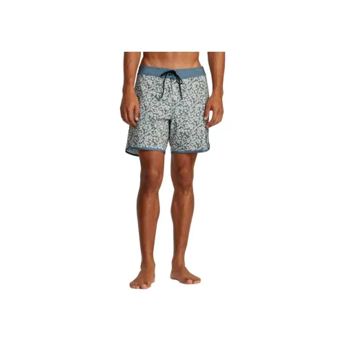 RVCA Blue Men's Casual Shorts RVCA Синий Мужские Повседневные Шорты