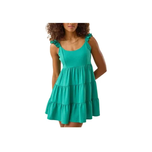 ALTAR'D STATE Kennadee Tiered Мини Платье Без рукавов Платье Женское