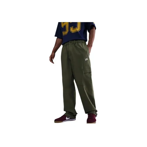 Nike Clothing Оливковые Мужские Повседневные Брюки