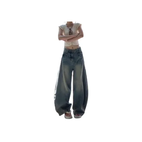 City Hipster Синие Унисекс Джинсы