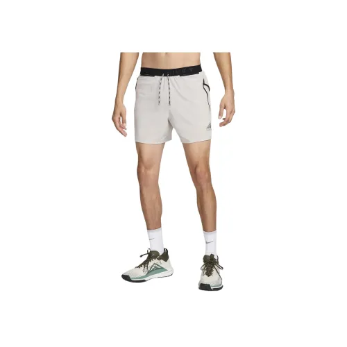 nike Dri Fit 5' Brief Lined Бег Шорты Повседневные шорты Мужской Светло-серый