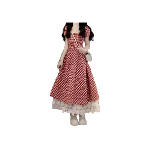 MINETTE Платье + Корсетный пояс Женское Короткое Платье с Короткими рукавами