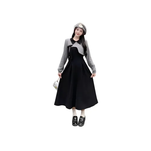 MTHE Черный Женские Комплекты с Юбкой