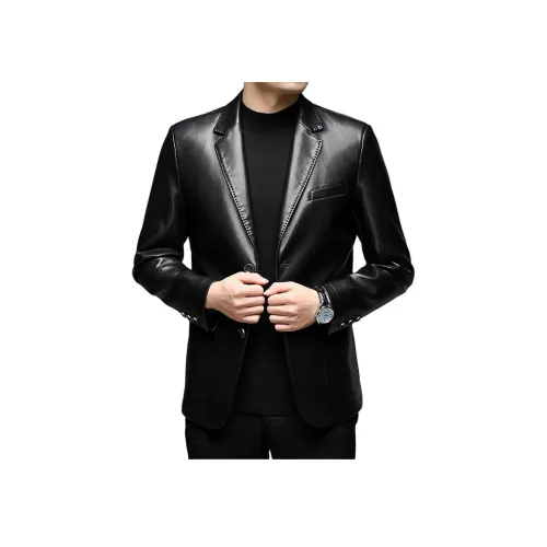 TAIZILONG Мужские кожаные куртки