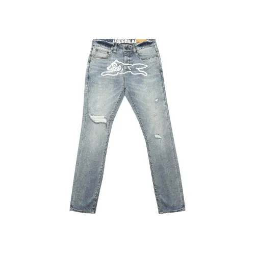 Мороженое, синий, мужской, джинсы