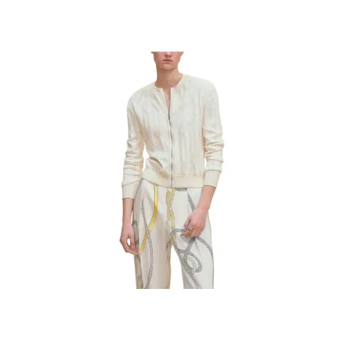 HERMES FW25 Осенне-зимняя коллекция Трикотаж Женская Белая