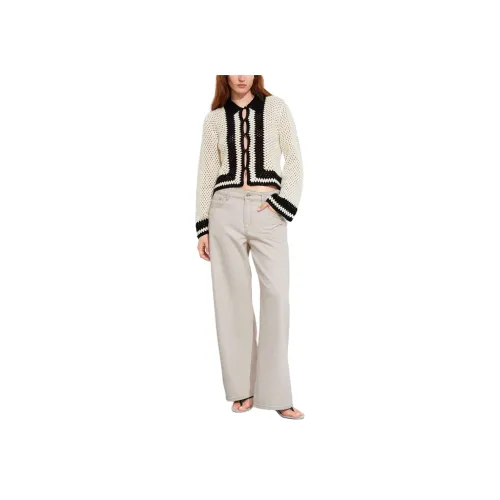 Other Stories Трикотаж Женский Кремовый Черный