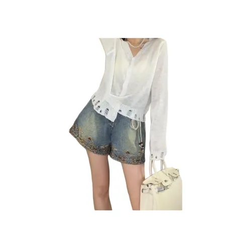 GOSO Blue Женские джинсовые шорты