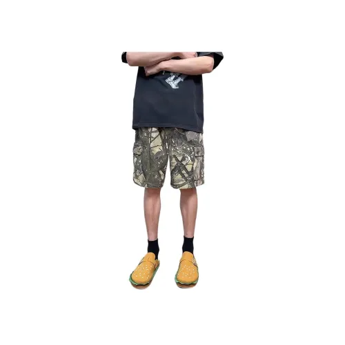 DUATOGE Камуфляж Мужские Джинсовые Шорты