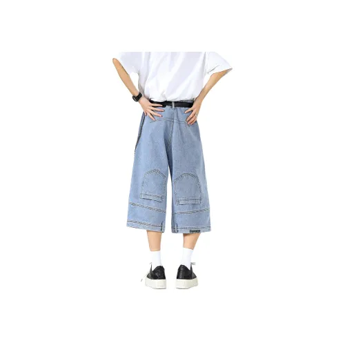 NXPTP Унисекс Джинсовые шорты