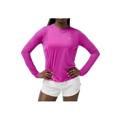 Brooks Пурпурно-розовые Женские Рубашки