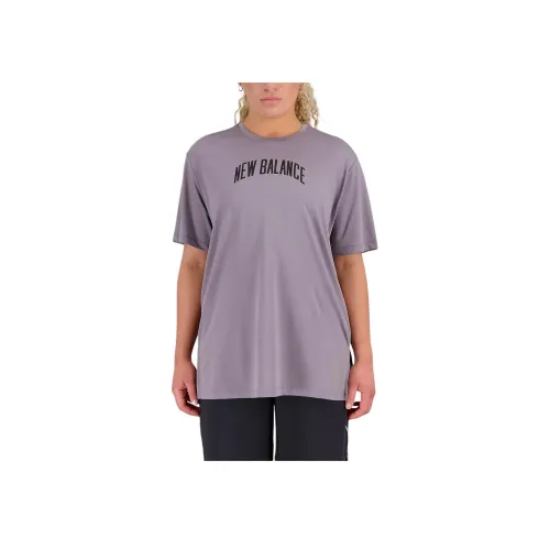 New Balance T-Shirt Женская Светло-Серый
