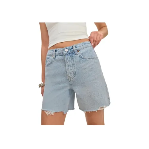 REFORMATION Raye MID Шаговый шов 6' Relaxed Jean Шорты Джинсовые шорты Женские