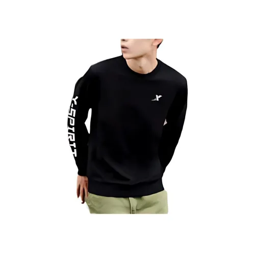 XTEP Sports Life Collection Мужские черные свитшоты