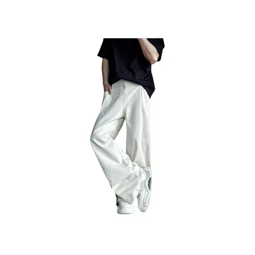 M MAICCO Белые Унисекс Джинсы