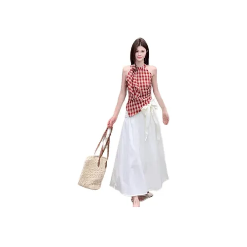 QIAOMONVHAI Женские Комплекты с Юбкой