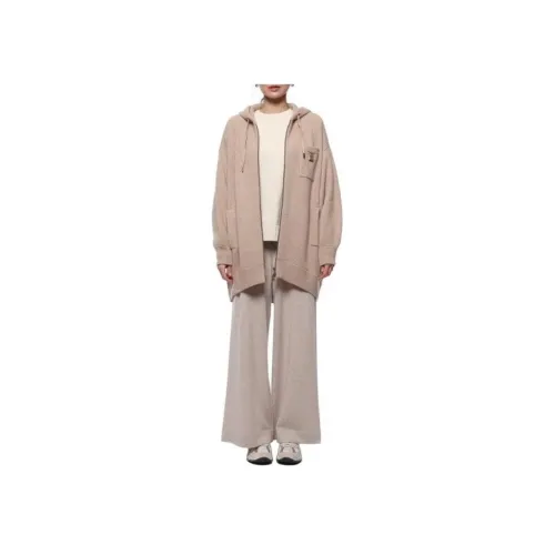 Brunello Cucinelli Хаки Женские Повседневные Брюки