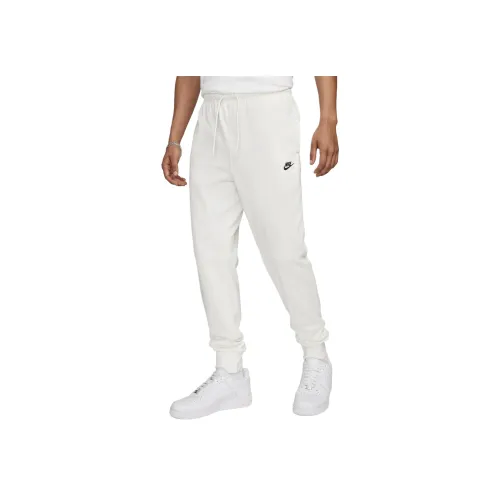 nike Club Вязаные Тренировочные Штаны Мужские Белые