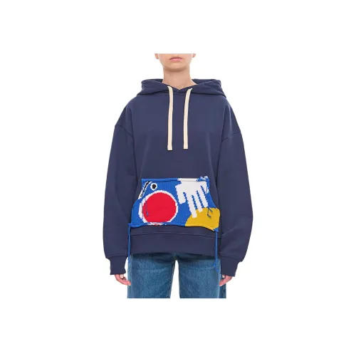 CHARLES JEFFREY FW24 Толстовка Женская Синяя