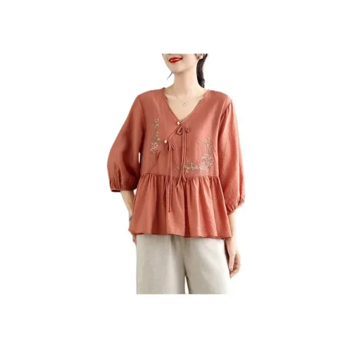 SIXUSICHOU Женские Рубашки