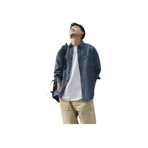 GOYN Синий Унисекс Рубашки