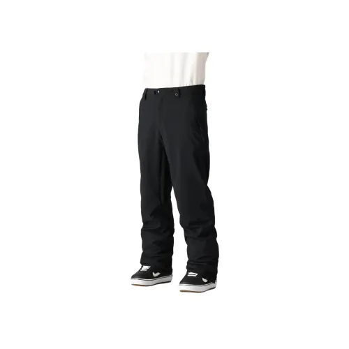 686 Мужские Повседневные Брюки Черные