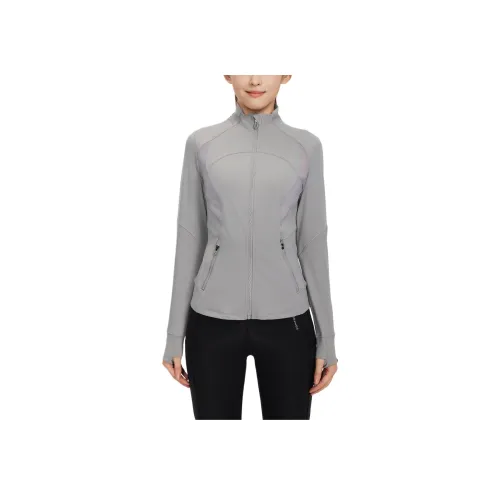 DECATHLON DOMYOS Куртка Женская Светло-Серый