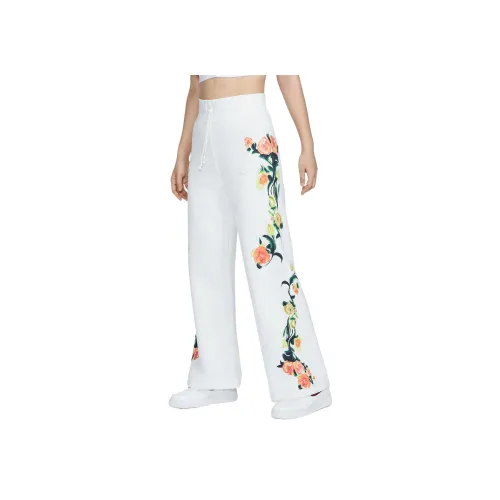 nike Вязаные тренировочные брюки Женские Белые