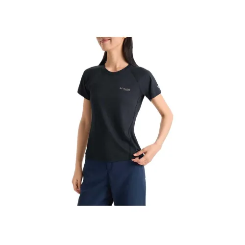 Columbia Титановый Черный Женские T-рубашки