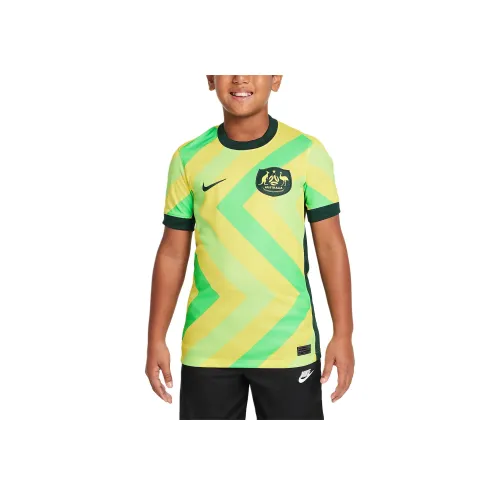 nike Dri Fit T-Shirt Светлый Напряжение Желтый II Профессиональный Зеленый Подростки