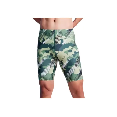 ZOKE Плавательные шорты Мужские Армейский зеленый камуфляж