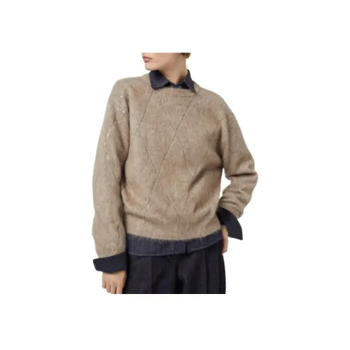 BRUNELLO CUCINELLI Трикотаж Женский Бежевый Желтый