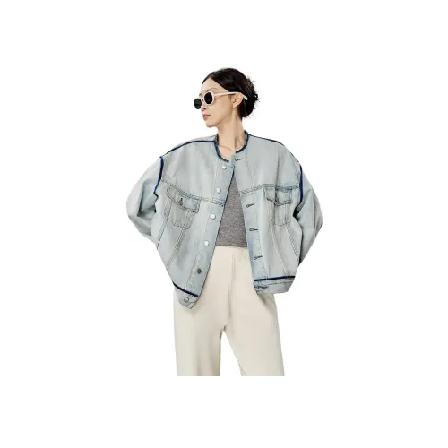 JIMI&JONS Светло-синие унисекс джинсовые куртки