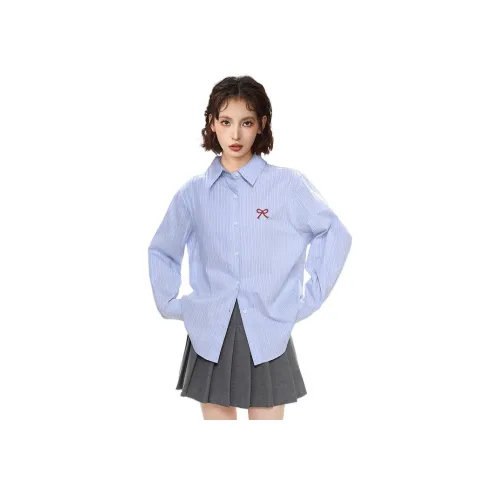 Princess Berdele Рубашка Куртка Внутренняя одежда с Дизайном Feel Свободный крой Топ Женские