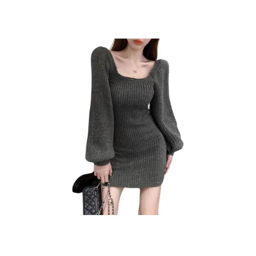 ZCDECO Длинное платье с длинными рукавами женское