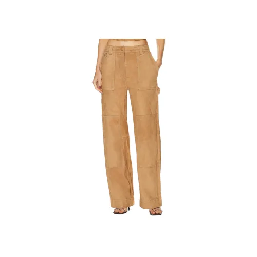 Saks Potts Повседневные брюки Женские Коричневый