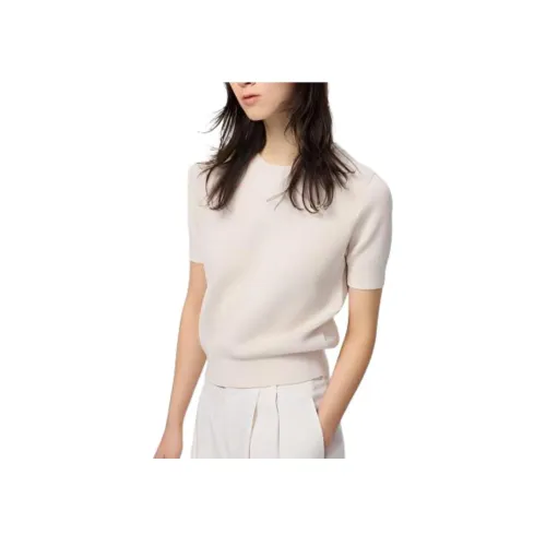 UNIQLO Comptoir des Cotonniers Collaboration T-Shirt Женская Экрю